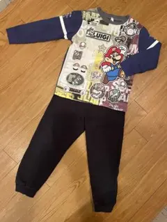 光るパジャマ☆スーパーマリオ120サイズ