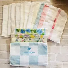 【匿名配送】フェイスタオルまとめ売り 15枚
