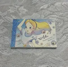 【平成レトロ】不思議の国のアリス メモ帳 Disney 当時物 y2k 平成女児