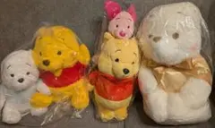 くまのプーさん ぬいぐるみ4点のサムネイル