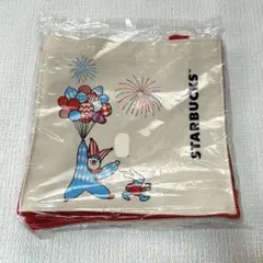 タイ限定　スターバックス　ノベルティバック　ホリデイカーニバル　トートバッグのサムネイル