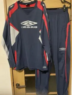 UMBRO トレーニングウェア 上下セット ネイビー　サイズO-XO