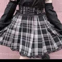 美品　majoretty　まきちゃんコラボ　ミニスカート Mサイズ　フリル