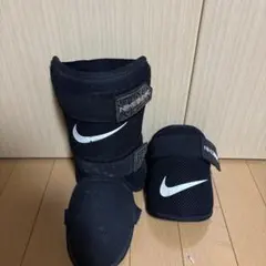 Nikeブルーナイキレッグガード エルボーガードセット販売大人用ワン