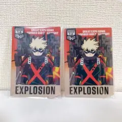 ヒロアカ　一番くじ　爆豪勝己　カード型アクリルスタンド　2個セット