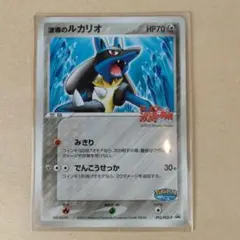 豊臣秀康様 専用 波導のルカリオ プロモカード 093/PCG-P ポケパーク