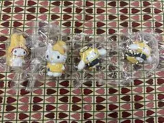 サンリオ天麩羅ガチャ マイメロディ・シナモロール2コ ハローキティ 4点セット