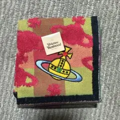 新品未使用　Vivienne Westwood タオルハンカチ 宇宙デザイン