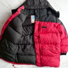 キングサイズ◆ファーストダウン 2way ダウンジャケット 4L相当 山タグ