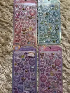 【正規新品未開封】うるちゅるポップシール サンリオベビー 4点set