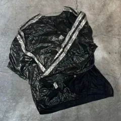 old adidas 黒 ナイロンジャケット