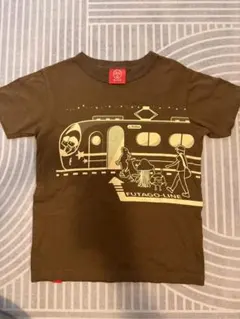 OJICO オジコ 電車　星座　Tシャツ　8A カーキ