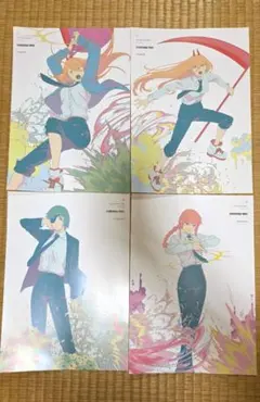 チェンソーマン ポスターコレクション ポスター 4枚　パワー 姫野 マキマ
