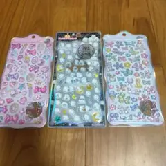 ボンボンドロップシール ちゅるきら 光るジュエルプチドロップ ストーン付き