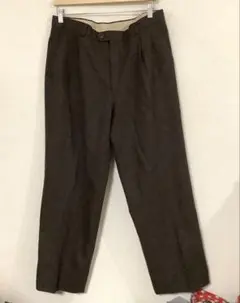 christiandior MONSIER ウールパンツ　ブラウン K-371