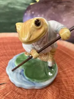 【希少】ピーターラビット100周年記念フィギュア　かえるのジェレミーフィッシャー くっつきたい！ジェレミー・フィッシャー（TM）