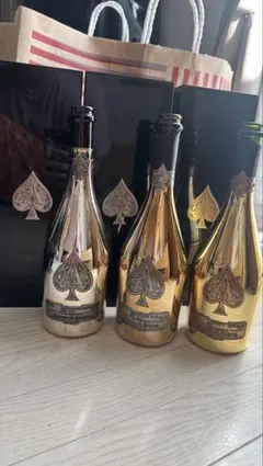値段交渉OKアルマンド Armand de Brignac 空き瓶 3本セット