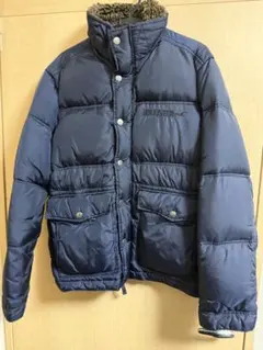 HOLLISTER ネイビー ダウンジャケット