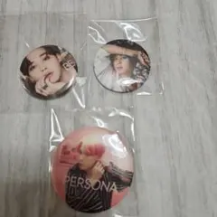 BTSジミン缶バッジ&ミラーセット