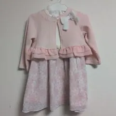 キムラタン　LiIy Ivory　フォーマルセットアップ　90サイズ