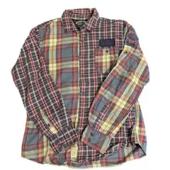 HILFIGER DENIM チェック　長袖シャツ クレイジーパターン　90sのサムネイル