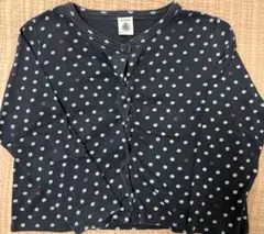 お値下げ↓プチバトー　ドット柄カーディガン 5yrs(110cm)
