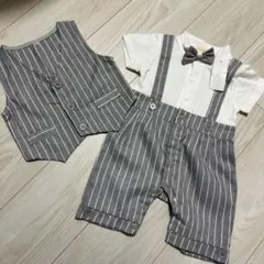 80cm フォーマル ロンパース
