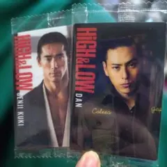 HIGH&LOW キャラクターカードセット　山下健二郎　小林直己