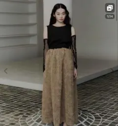 mocomoco set up half sleeve dress ピンク・黒 - メルカリ