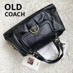 極美品 vintage coach old mini Boston 2way