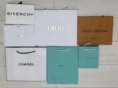 ショップ袋　LOUIS VUITTON.Tiffany.DIOR.CHANEL等