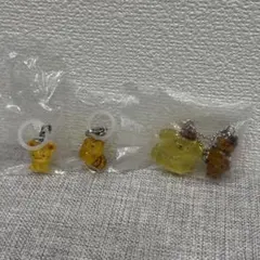 ポムポムプリン めじるしアクセサリー　ドロップチャーム 3種セット