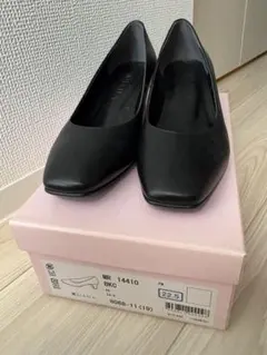 DIANA ブラック ハイヒール 22.5cm