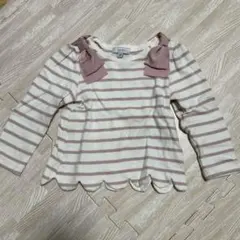 any FAM ストライプ柄 Tシャツ 90