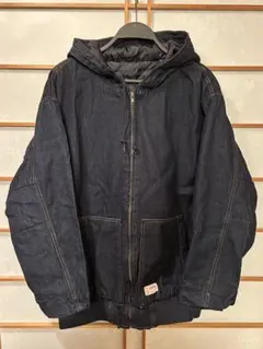 JAVA 裏地キルティングフードブルゾン