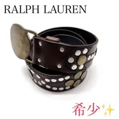 希少 RALPH LAUREN 90s Vintage アニマルモチーフ ベルト - メルカリ
