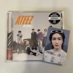 ATEEZ Birthday フラッシュプライス盤 CD & ソンファ トレカ