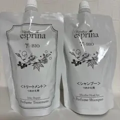 esprina シャンプー トリートメント つめかえ用 450mlセットのサムネイル