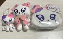 ME:I キャラ福くじ A賞 ぬいぐるみ B賞 ポーチ かぷっこふれんず ミャイ