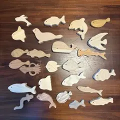 バランス積木　海の生き物