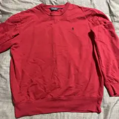 70's ralph lauren スウェット レッド