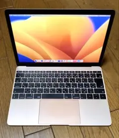 美品！MacBook (12-inch, 2017) 256GB ローズゴールド