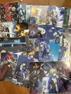 ①A4 クリアファイル　30枚セット 古い　アニメ　色々　処分価格　角川映画漫画
