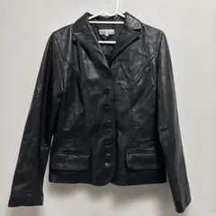 レディース ラムレザージャケット 羊革製 Mサイズ A40