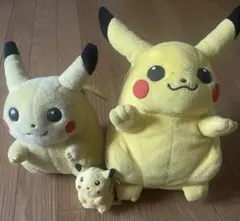 当時物 TOMY ポケモン おしゃべり ピカチュウ 2 ぬいぐるみ レトロ