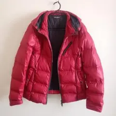 HIDEAWAYS NICOLE ダウンジャケット赤　サイズ50(L〜LL)