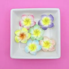 プルメリア 小 10個¥200+送料手数料 デコパーツ