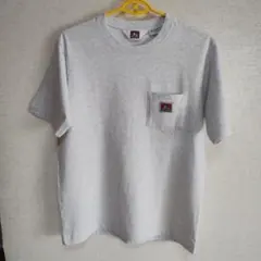 【美品】BEN DAVIS グレー ポケットTシャツ M