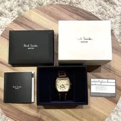 ✨人気✨保証書✨Paul Smith ポールスミス 腕時計 ソーラー 本革 箱付 