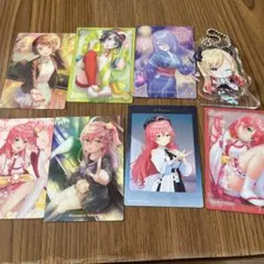 ホロライブ　さくらみこ　カード　大空スバル　ウエハース　キーホルダー